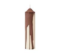 Ferm Living Bougie bloc Dryp Dark Chocolate. 20 cm
