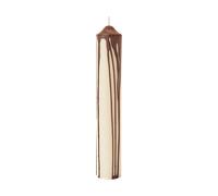 Ferm Living Bougie bloc Dryp Dark Chocolate. 30 cm