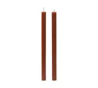 Ferm Living Bougies chauffe-plat Burren Lot de 2 Bronze