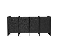 Ferm Living Buffet Scarni Frêne teinté foncé. 163x50x74 cm