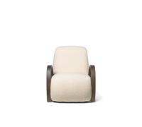 Ferm Living Buur Fauteuil Nordic Bouclé Blanc Cassé