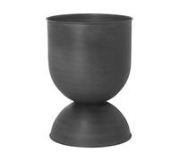 Ferm Living Cache-pot Hourglass moyen Ø40 cm Noir-gris foncé