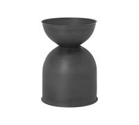 Ferm Living Cache-pot Hourglass petit Ø30 cm Noir-gris foncé