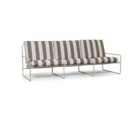 Ferm Living Canapé 3 places Desert Cash stripe-chocolate