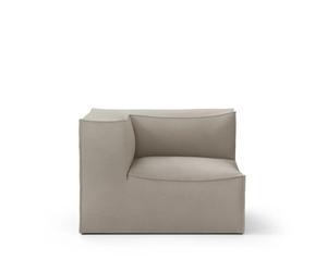 Ferm Living Canapé modulable Catena tissu cotton linen natural. connect corner 200