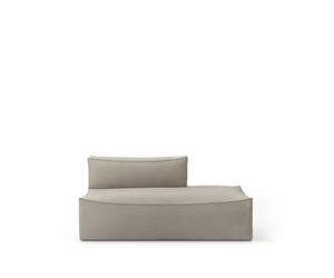 Ferm Living Canapé modulable Catena tissu cotton linen natural. open end r 301