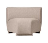Ferm Living Canapé modulaire Rico 45 corner Soft Bouclé Natural