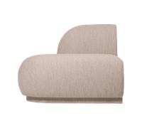 Ferm Living Canapé modulaire Rico open L Soft bouclé-natural
