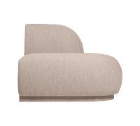 Ferm Living Canapé modulaire Rico open R Soft bouclé-natural
