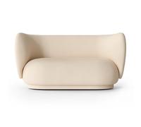 Ferm Living Canapé Rico 2 places Brushed offwhite