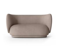 Ferm Living Canapé Rico 2 Places Gris Chaud Brossé