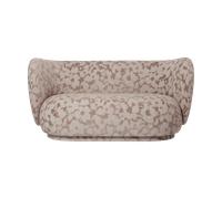 Ferm Living Canapé Rico 2 places Cilla-Taupe
