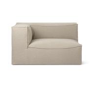 Ferm Living Catena Canapé Accoudoirs L L400 Lin Riche Naturel