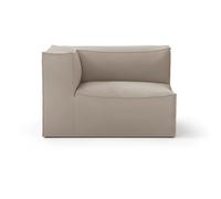 Ferm Living Catena Canapé Accoudoirs L S400 Coton Lin Naturel