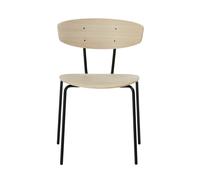 Ferm Living Chaise Herman - noir - Chêne huilé blanc