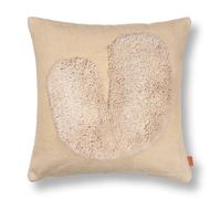 Ferm Living Coussin Lay 50x50 cm Sable / Blanc-cassé
