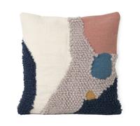 ferm LIVING Coussin Loop Landscape 50x50cm multicolore PxH 50x50cm
