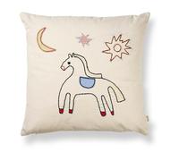 Ferm Living Coussin Naive 40x40 cm Horse