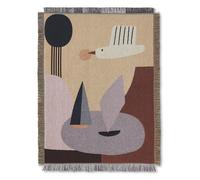 Ferm Living Couverture Bird - multi