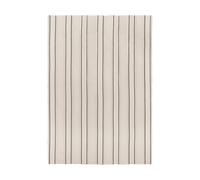 Ferm Living Couvre-lit Twill Off-white-noir. 230x260 cm