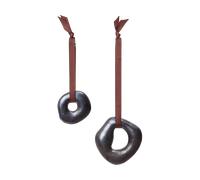 Ferm Living Décoration suspendue Orrith. 2 pièces Rustic Bronze