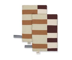 Ferm Living Dessous de plat Section Lot de 2 Patchwork
