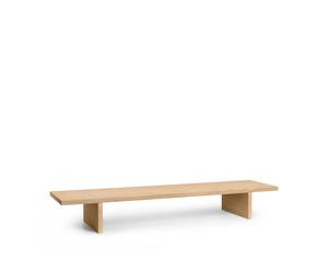 Ferm Living display table Table d'appoint Kona oak natural veneer