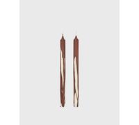 Ferm LIVING Dryp Candles - Set of 2 - Dark Chocolate men Home deco brown taille: ONE SIZE
