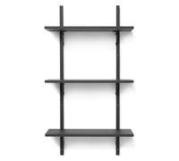 Ferm Living Étagère Sector S/L Frêne noir-noir