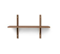 Ferm Living Étagère Sector S/S Smoked Oak. brass
