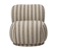 Ferm Living Fauteuil Rico lounge chair piccolo Louisiana. Sand-off-white
