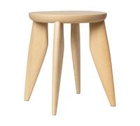 Ferm Living Feve kids tabouret rond Frêne brut. Ø33x30 cm