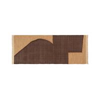ferm LIVING - Forene Runner 80x200 Tan/Chocolate