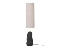 Ferm Living Hebe Lampadaire Noir avec Abat-jour Blanc