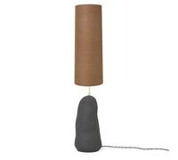 Ferm Living Hebe Lampadaire Noir avec Abat-jour Brun