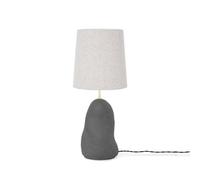 Ferm Living Hebe Lampe à Poser Moyen Noir avec Abat-jour Blanc