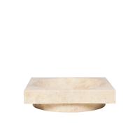 ferm LIVING - Hew Low Centrepiece Plat Travertine