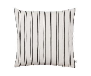 Ferm Living Housse de coussin Twill 50x50 cm Off-white-black