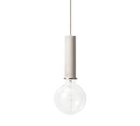 Ferm Living Lampe à suspension Collect grande gris clair