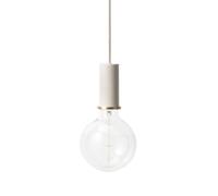 Ferm Living Lampe à suspension Collect petite gris clair