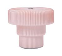 Ferm Living Lampe de table portable Ripple 10 cm Pale rose