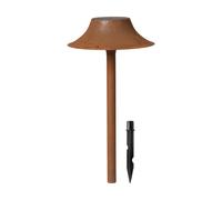 Ferm Living Lampe solaire outdoor Cortivo Rouille. Ø18x46 cm