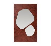 Ferm Living Miroir Folia Dark stained burl. 82 cm