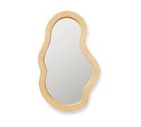 Ferm Living - Pond Mirror Medium Rattan Natural