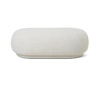 Ferm Living Ottomane Rico Bouclé blanc cassé