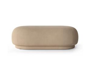 Ferm Living Ottomane Rico Brossé sable