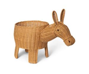 Ferm Living Panier de rangement Donkey 49x35x66 cm Natural