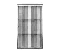 Ferm Living Placard mural Haze Reeded glass - stainless steel