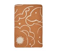 Ferm Living Plaid Skye Sienna-parchment. 80x120 cm