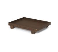 Ferm Living Plateau en bois Bon small Smoked oak
